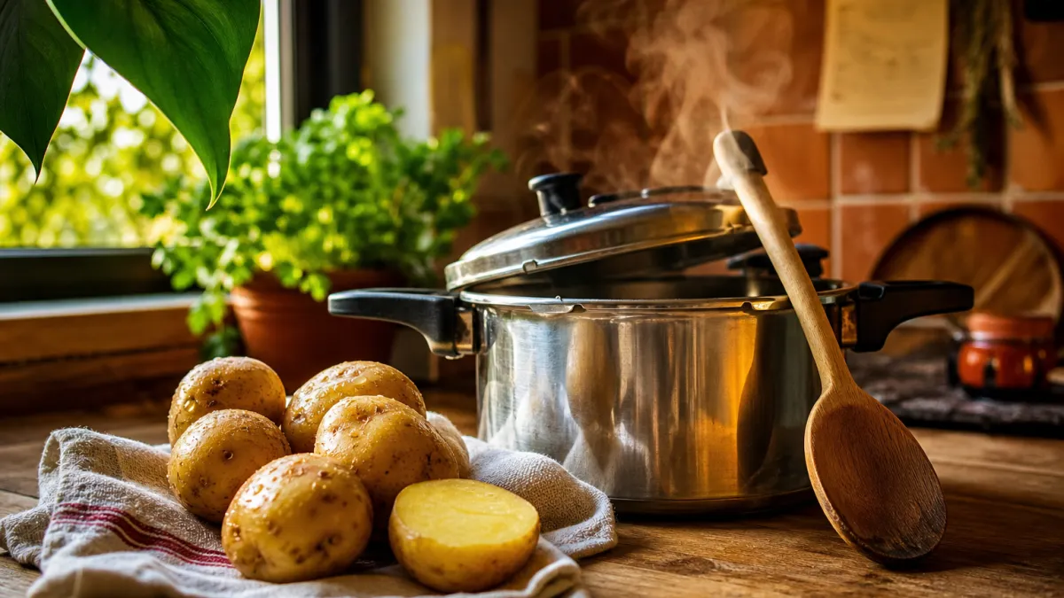 Temps de cuisson des pommes de terre à la cocotte-minute
