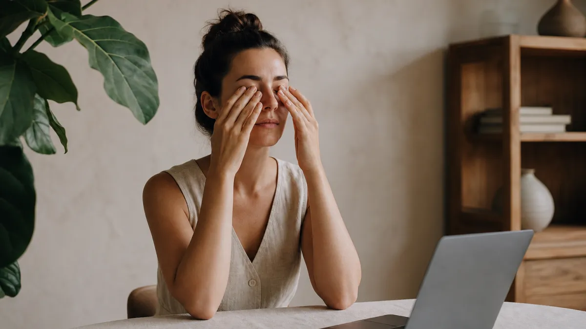 Réflexologie oculaire : soulager la fatigue et le stress